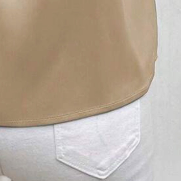 Classic V neck Lace Satin Cami Tank Top - Picture 6 of 7